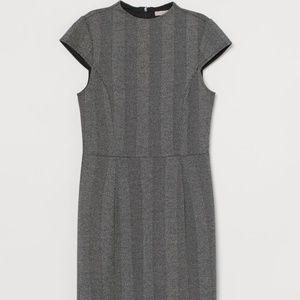 NWT High neck  chevron pattern women's dress